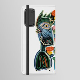 Graffiti Art Creatures Rainbow Colors and Words  Android Wallet Case