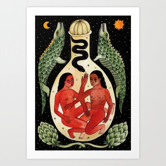 Coniunctio Art Print