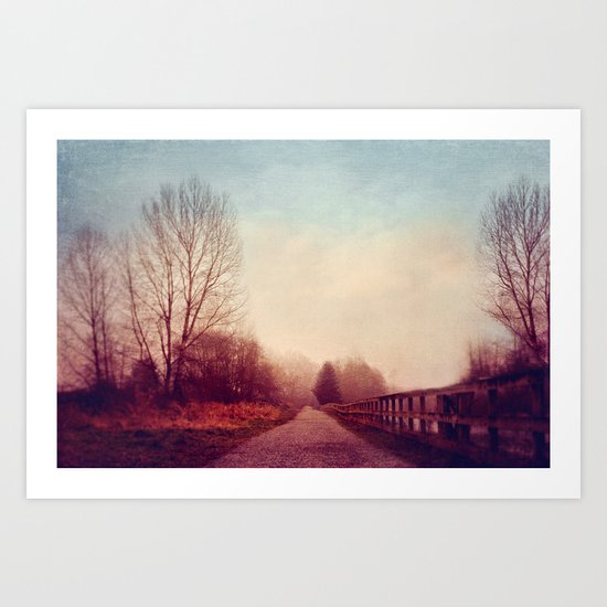 dont look back Art Print