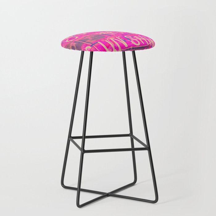 You are my Sunshine pink, dreams, pastel, love, cute,  Bar Stool