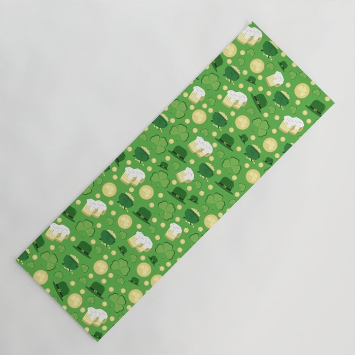 Saint Patrick’s Party Yoga Mat