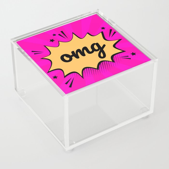 omg 2 Acrylic Box