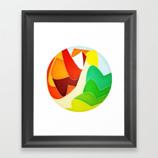 Dream Your Path Framed Art Print
