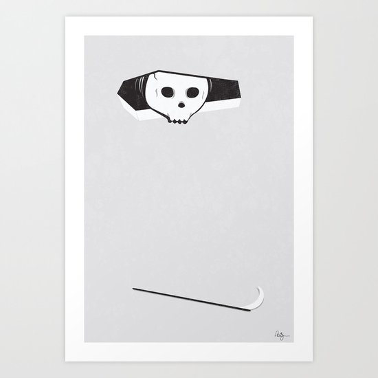 Ceiling Death Art Print