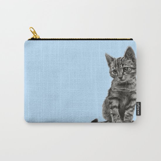 Kitty - PENCIL DRAWING Carry-All Pouch