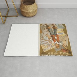 Vintage poster - Prince of Tatters Area & Throw Rug