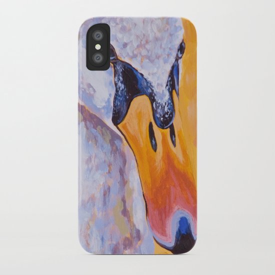 earnest swan iPhone Case