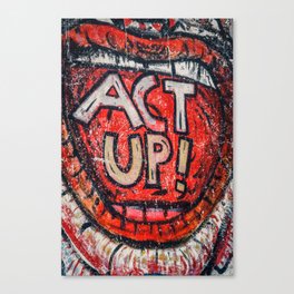 Act Up! Canvas Print