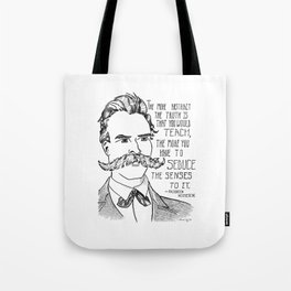 Friedrich Nietzsche Tote Bag