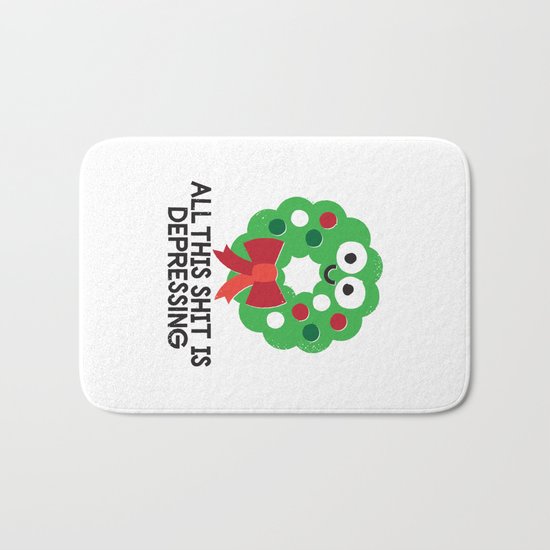 Ho Ho Hopeless Bath Mat