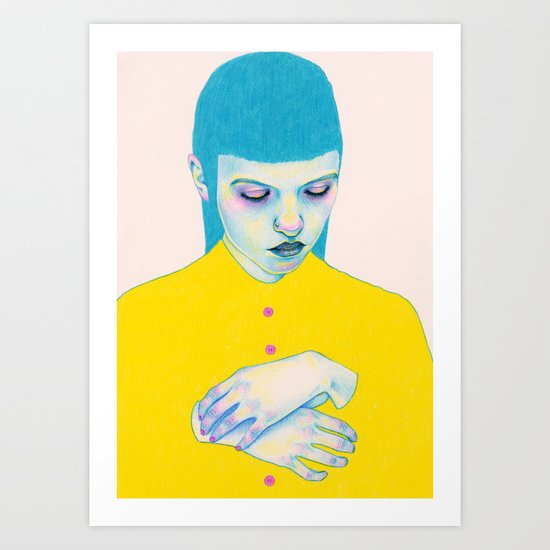 Shy Art Print