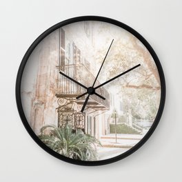 Charleston Charm No. 5 Wall Clock