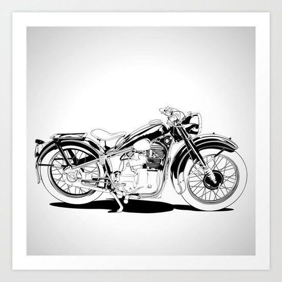 1937 Out Art Print