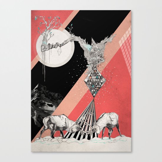 Believe Canvas Print