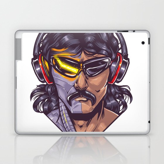 Dr. Disrespect - Two Time - Twitch - Champion Laptop & iPad Skin