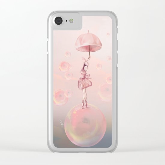 Dance in the dream Clear iPhone Case