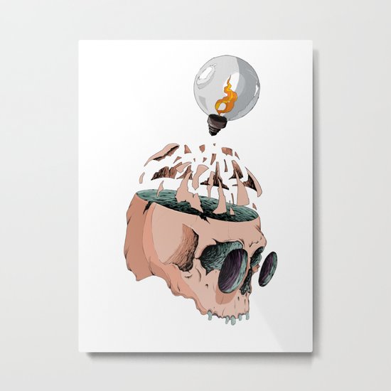 Imagine Metal Print
