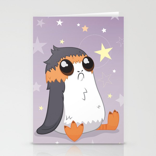 Space Puffin Cutie Stationery Cards
