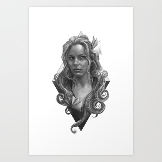 Britta Art Print
