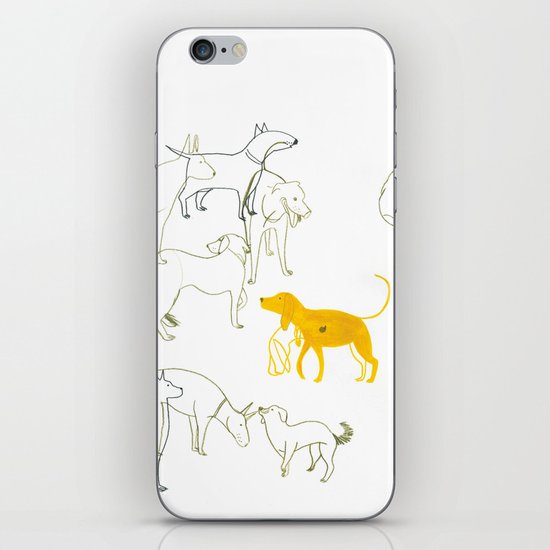 DOGS iPhone & iPod Skin