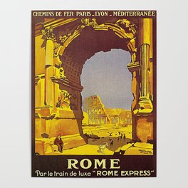 Vintage poster - Rome Poster