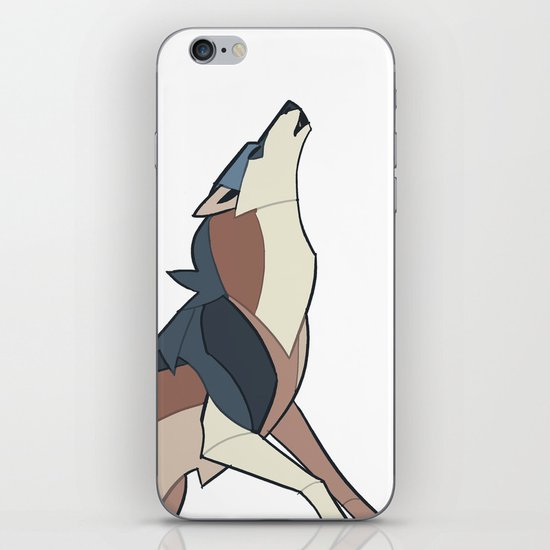 Wolf iPhone & iPod Skin
