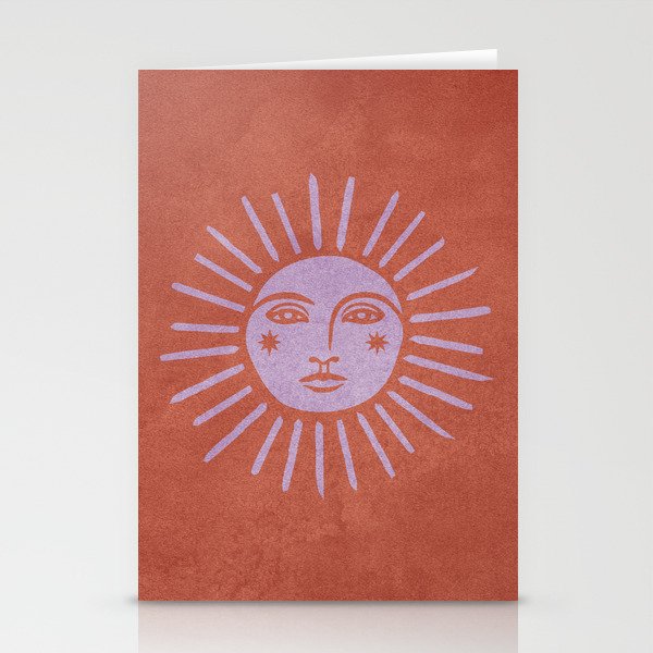COSMIC SUN Stationery Cards