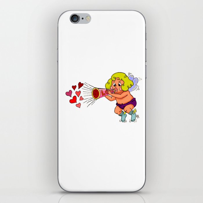 "LOVE - Loud & Clear { Boy Cupid }" by Jesse Young ILLO iPhone Skin