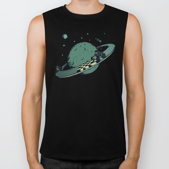 Space race Biker Tank
