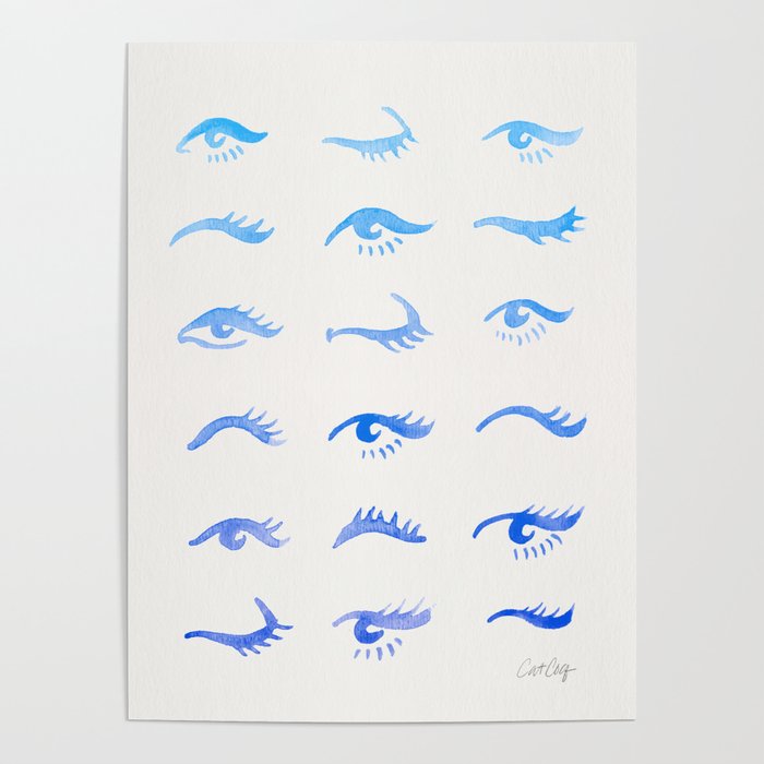 Mascara Envy – Blue Ombré Palette Poster