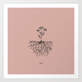 deep roots Art Print
