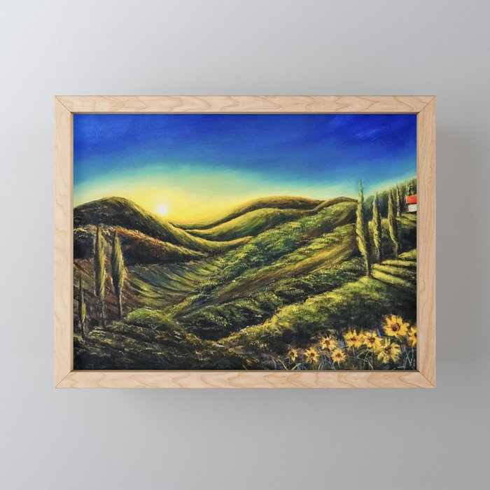 First Light Framed Mini Art Print