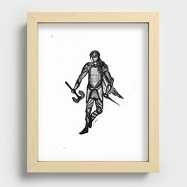 The Ragged Warrior Recessed Framed Print