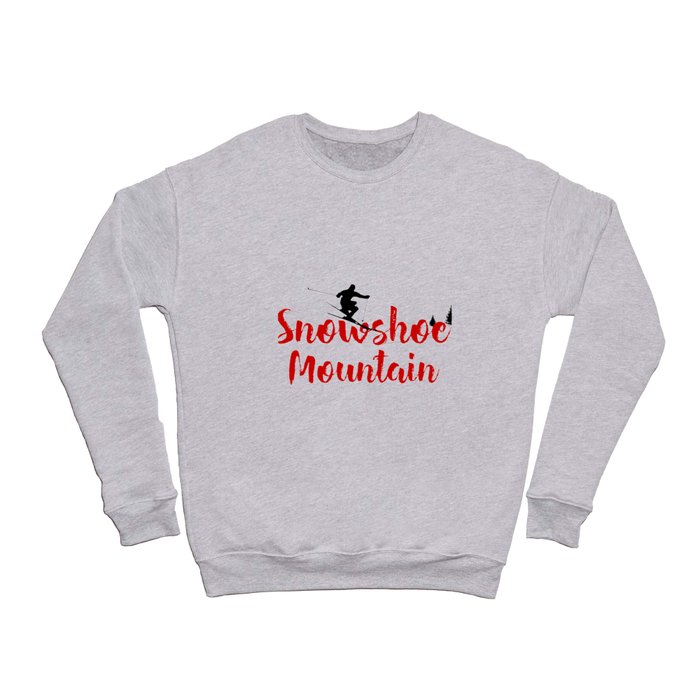 Ski at Snowshoe Mountain Crewneck Sweatshirt