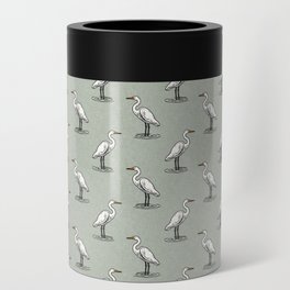 egrets - sage Can Cooler