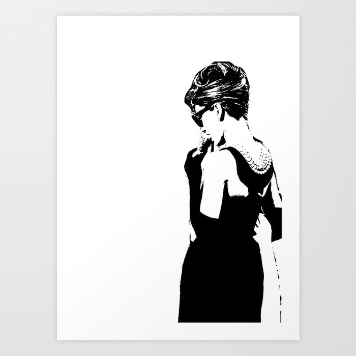 Audrey Hepburn #1 Art Print