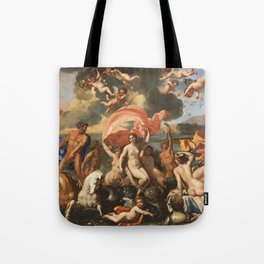 The Birth of Venus by Nicolas Poussin (1635) Tote Bag