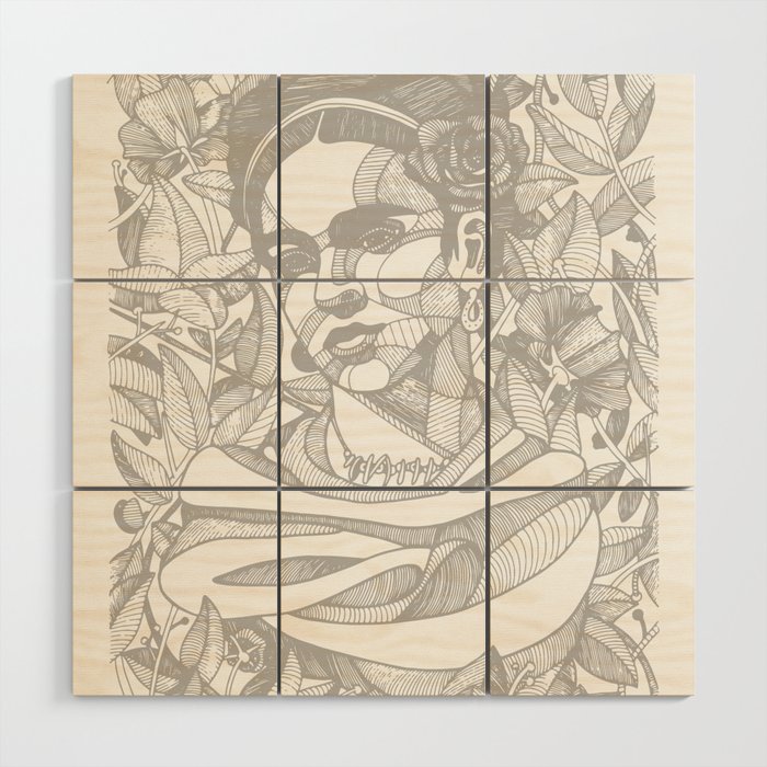 Frida by DonCarlos Wood Wall Art