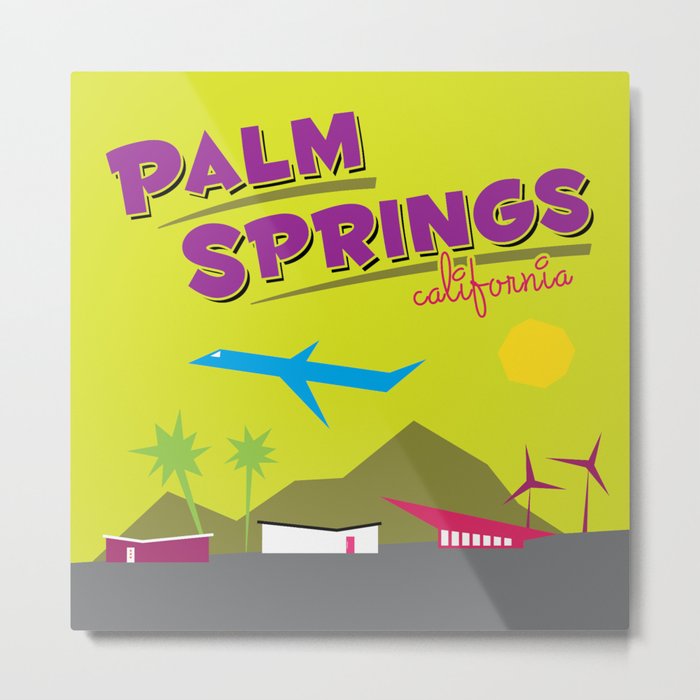 Palm Springs: Jet Set Paradise Metal Print