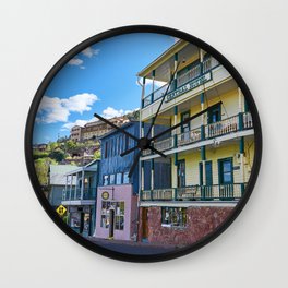 Streets of Jerome Wall Clock