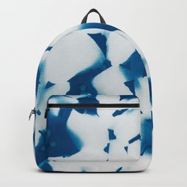 Gravel Cyanotype Print Backpack