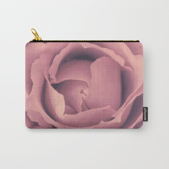 Pink Rose´s heart - roses Carry-All Pouch