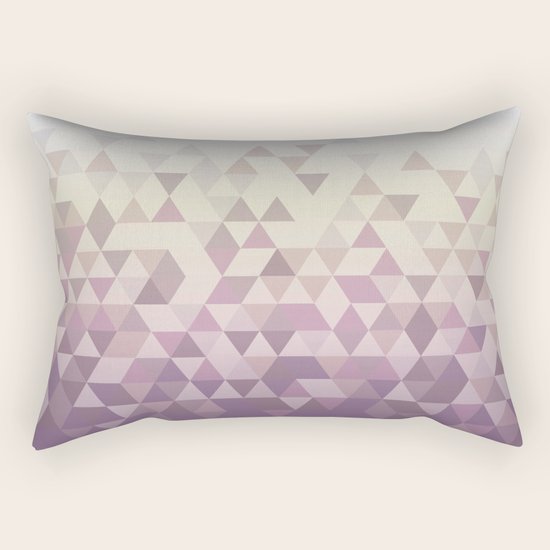 Triangles Rectangular Pillow