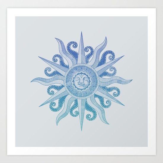Sun God Art Print