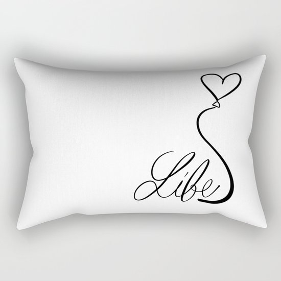 Life... Rectangular Pillow
