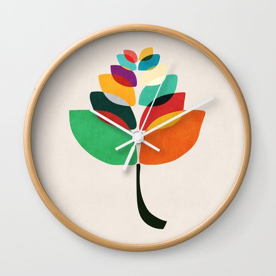 Lotus flower Wall Clock