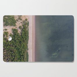 Calm water side in Tadoussac Cutting Board