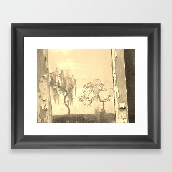 mirrored Framed Art Print