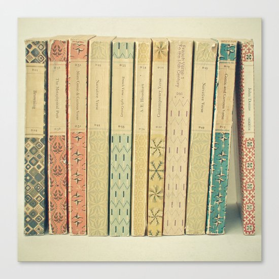 Old Books Canvas Print