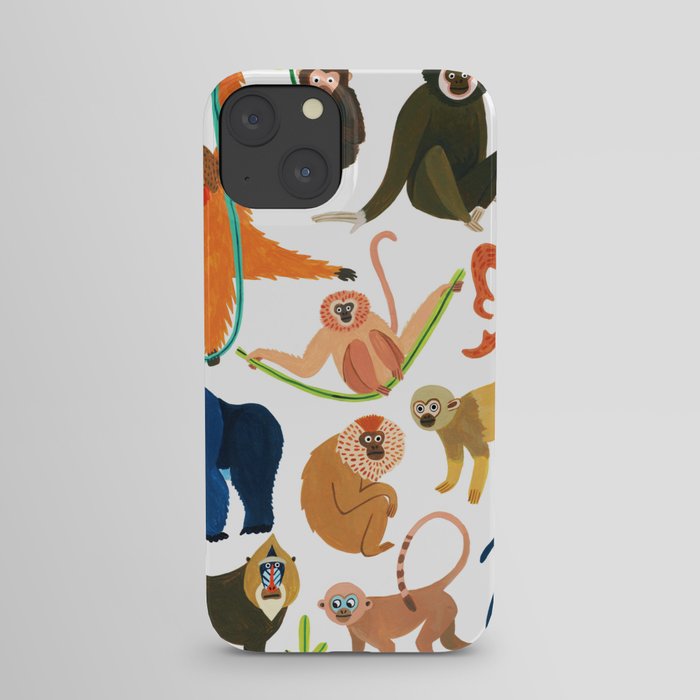 Jungle Monkeys iPhone Case